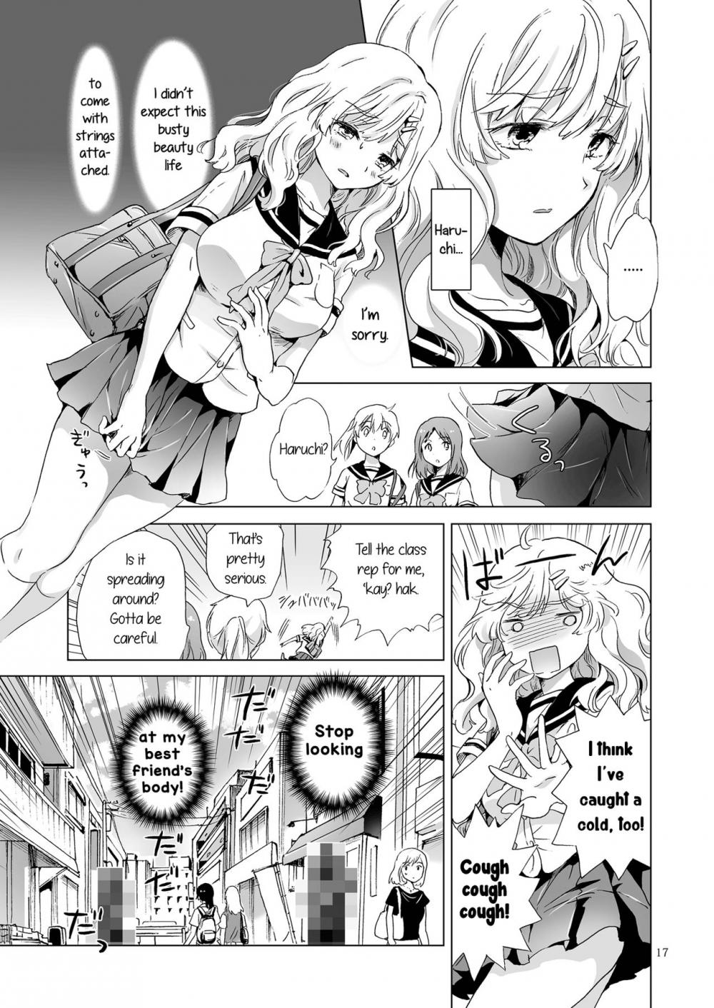 Hentai Manga Comic-How Well-Stacked and Surfboard Swapped Bodies-Read-16